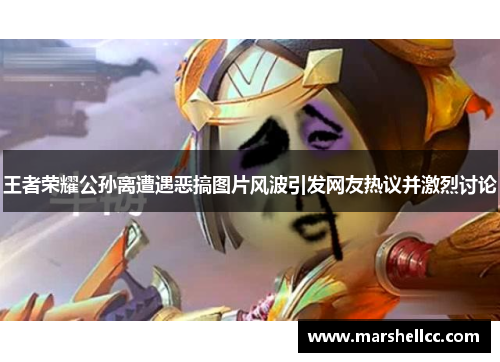 王者荣耀公孙离遭遇恶搞图片风波引发网友热议并激烈讨论